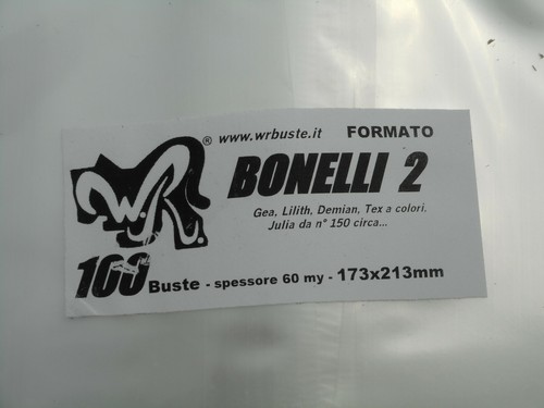 100 buste bonelli - 100, 2"